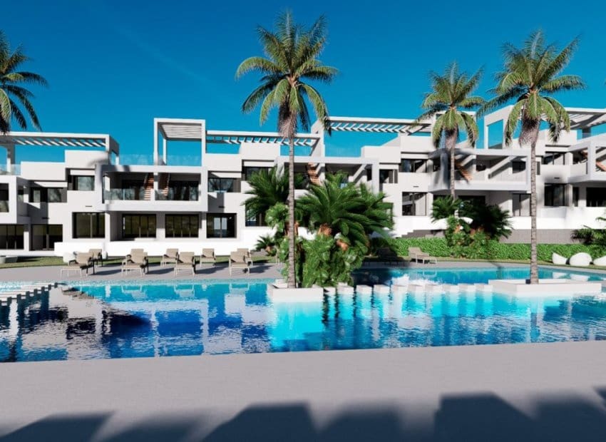 2 makuuhuone Huoneisto myytävänä paikassa Finestrat mukana uima-altaan - 369 900 € (Ref: 9596744)