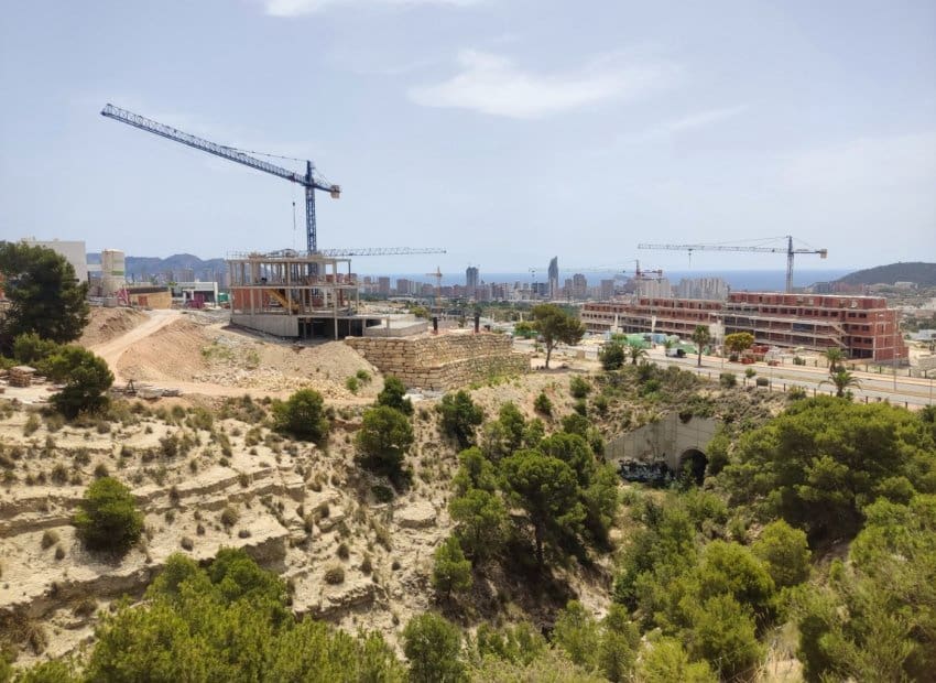 2 makuuhuone Huoneisto myytävänä paikassa Finestrat mukana uima-altaan - 369 900 € (Ref: 9596744)