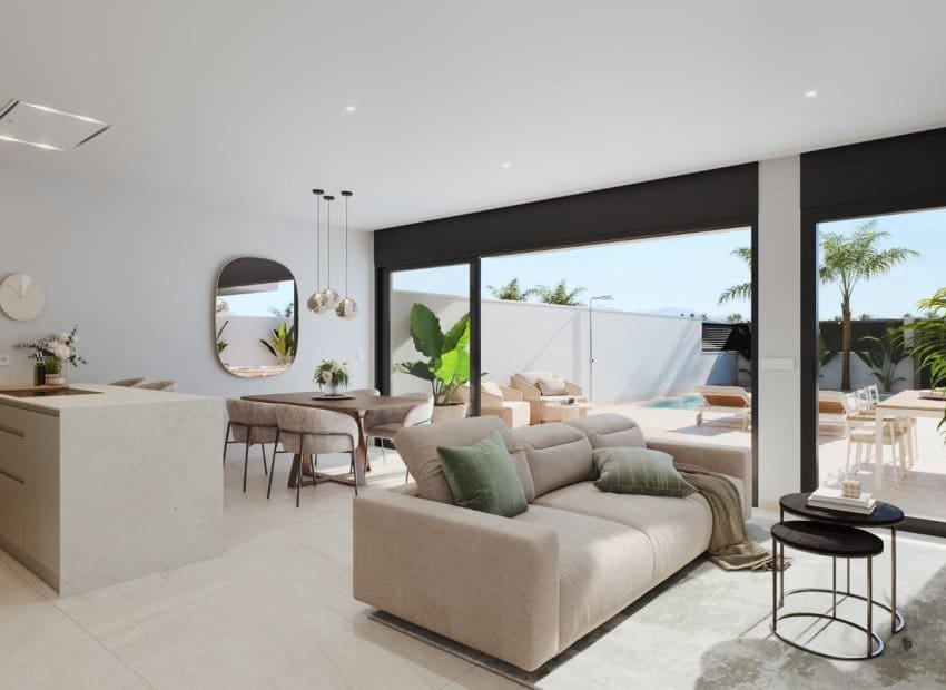 3 bedroom Semi-detached Villa for sale in San Pedro del Pinatar with pool - € 410,000 (Ref: 9596754)