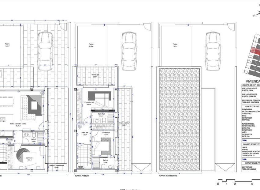 3 bedroom Semi-detached Villa for sale in San Pedro del Pinatar with pool - € 410,000 (Ref: 9596754)
