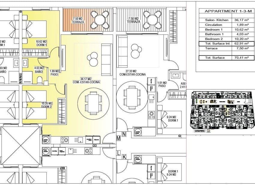 2 chambre Appartement à vendre à San Miguel de Salinas avec piscine - 155 000 € (Ref: 9610219)