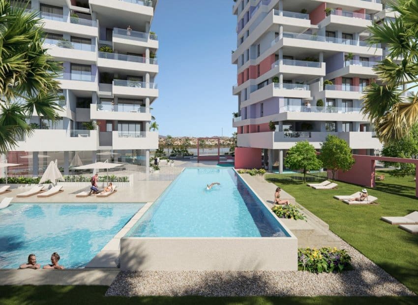 2 chambre Appartement de Plage à vendre à Calpe / Calp avec piscine - 650 000 € (Ref: 9622011)