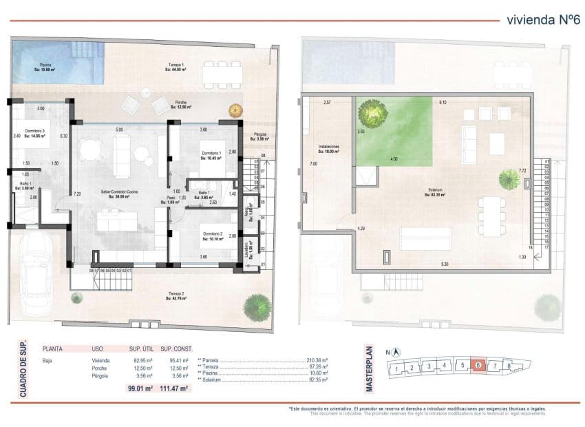 3 sypialnia Willa na sprzedaż w Sucina z basenem - 359 900 € (Ref: 9640605)