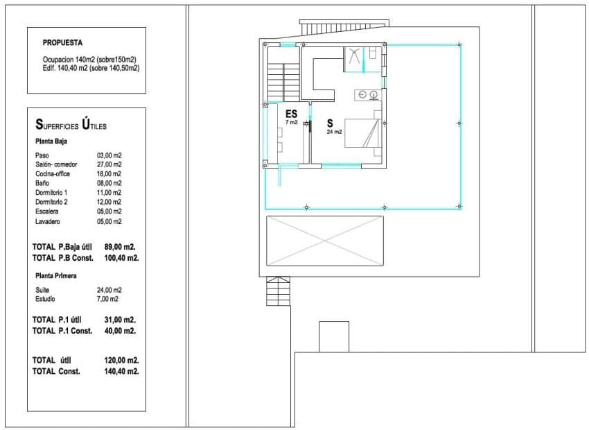 3 sovrum Villa till salu i Benimar med pool - 495 000 € (Ref: 9653328)