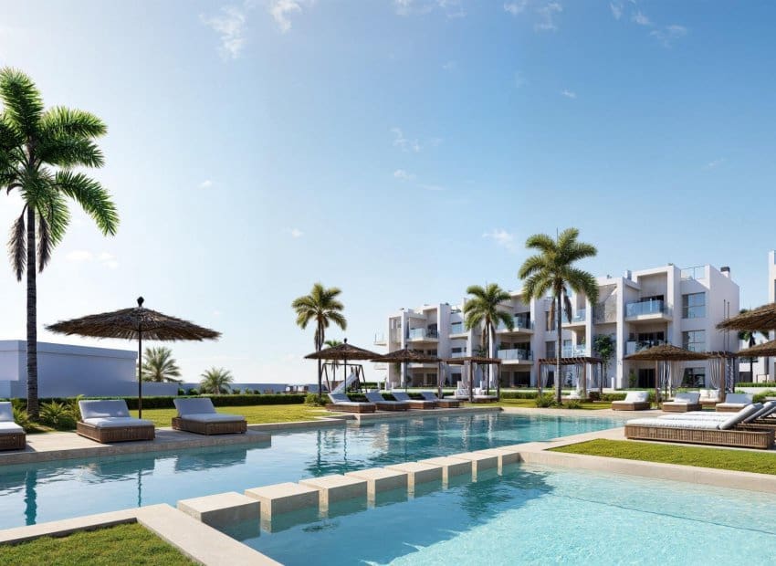 2 soveværelse Lejlighed til salg i Los Alcazares med swimmingpool - € 299.000 (Ref: 9667109)