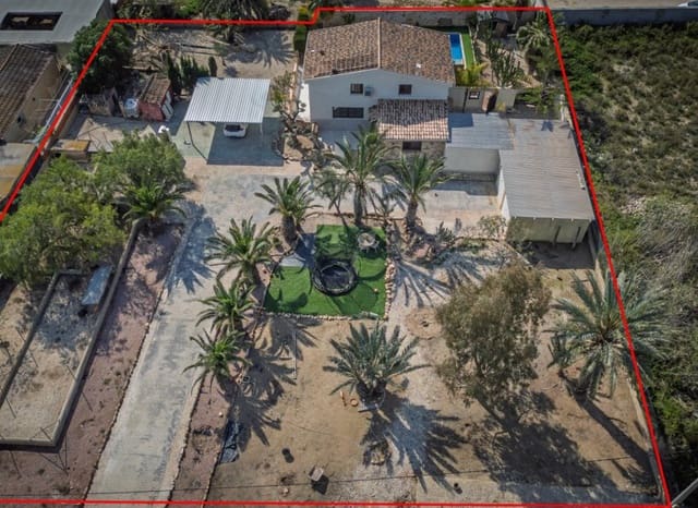 4 soveværelse Finca/Landehus til salg i La Hoya, Elche / Elx med swimmingpool - € 450.000 (Ref: 9729486)