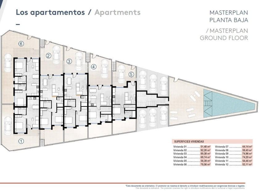 2 slaapkamer Appartement te koop in Lo Pagan met zwembad - € 239.900 (Ref: 9769018)