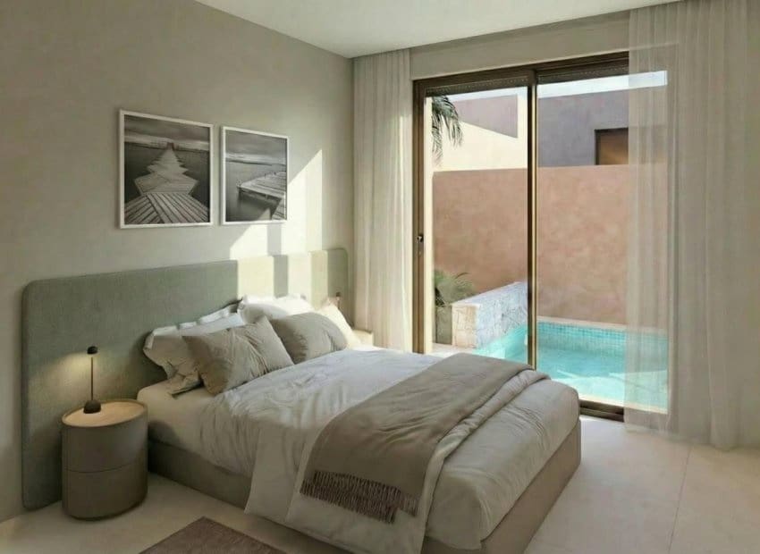 2 soveværelse Byhus til salg i Roldan med swimmingpool - € 272.900 (Ref: 9784530)