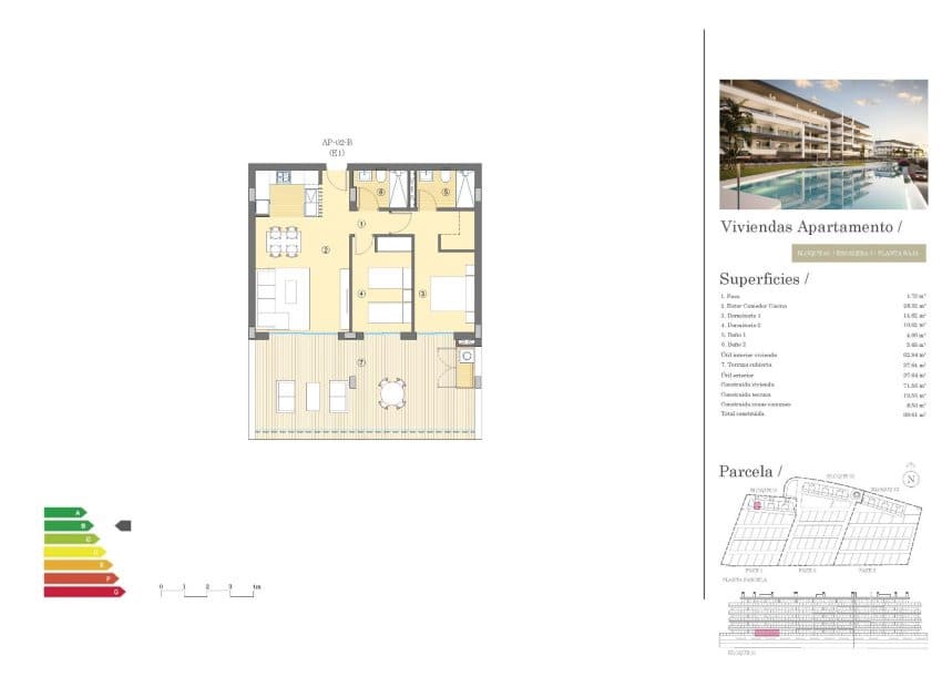 2 bedroom Apartment for sale in Muchamiel / Mutxamel with pool - € 282,000 (Ref: 9809430)