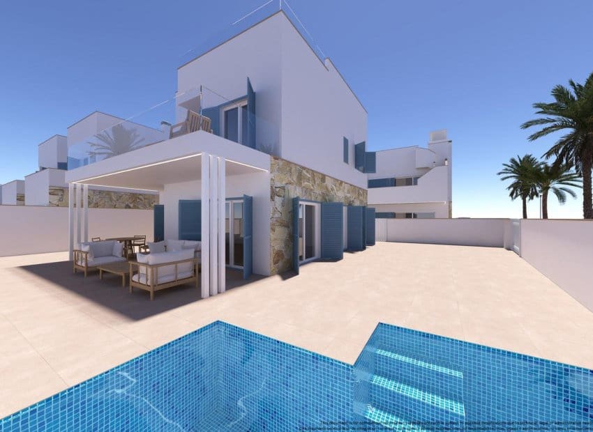 3 soveværelse Lejlighed til salg i Torre de la Horadada med swimmingpool - € 380.000 (Ref: 9840588)