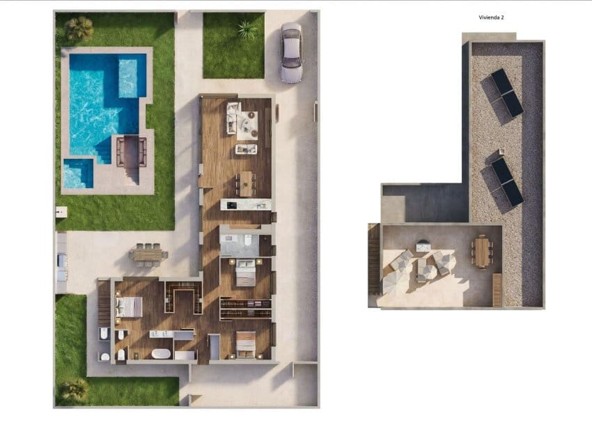 3 bedroom Villa for sale in Sucina with pool - € 595,000 (Ref: 9840613)