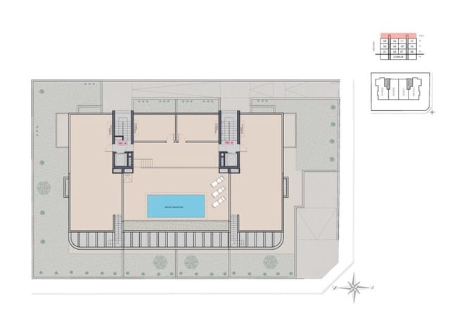 3 chambre Appartement à vendre à Benijófar avec piscine - 329 900 € (Ref: 9902022)