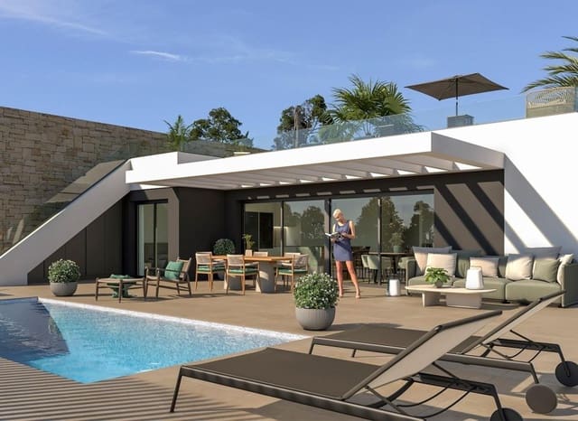 3 soveværelse Villa til salg i Muchamiel / Mutxamel med swimmingpool - € 570.000 (Ref: 9921009)