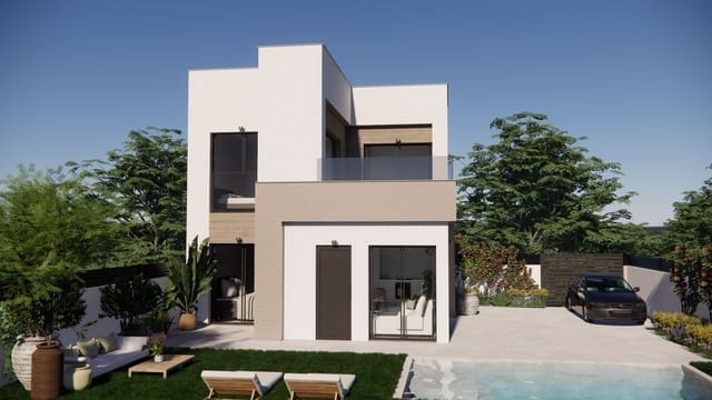3 Zimmer Villa zu verkaufen in Desamparados - Hurchillo - Torremendo, Orihuela mit Pool Garage - 384.900 € (Ref: 9833002)