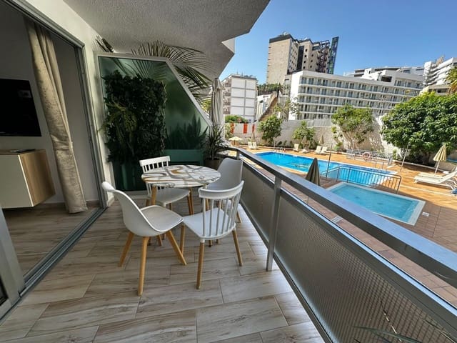 1 sovrum Lägenhet att hyra i Playa del Inglés, San Bartolomé de Tirajana med pool - 1 250 € (Ref: 10044831)