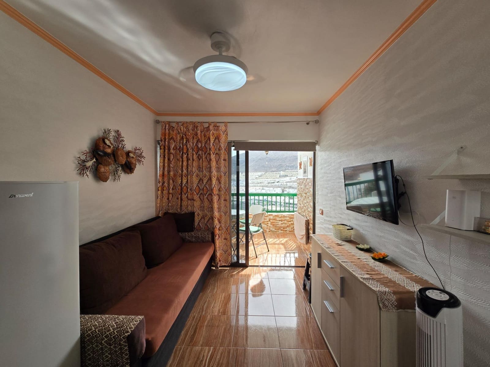 1 sovrum Lägenhet att hyra i Puerto Rico med pool garage - 1 200 € (Ref: 10098432)