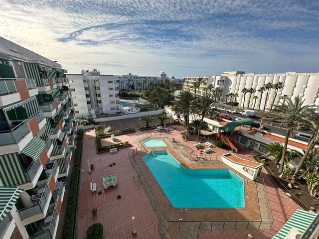 1 soveværelse Lejlighed til leje i Playa del Inglés, San Bartolomé de Tirajana med swimmingpool - € 950 (Ref: 8714815)