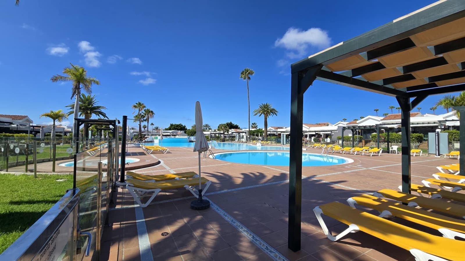 1 soveværelse Bungalow til leje i Maspalomas med swimmingpool - € 1.400 (Ref: 9112279)