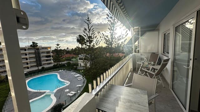 2 chambre Appartement à vendre à Playa del Inglés, San Bartolomé de Tirajana avec piscine - 349 000 € (Ref: 9470671)