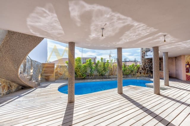 5 chambre Villa/Maison à vendre à San Bartolomé de Tirajana avec piscine garage - 1 150 000 € (Ref: 9530493)