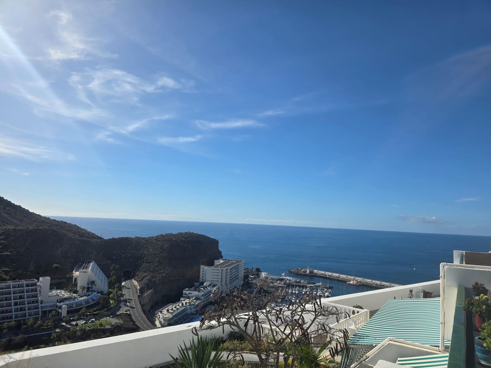 1 quarto Apartamento para arrendar em Puerto Rico com piscina - 1 200 € (Ref: 9533694)