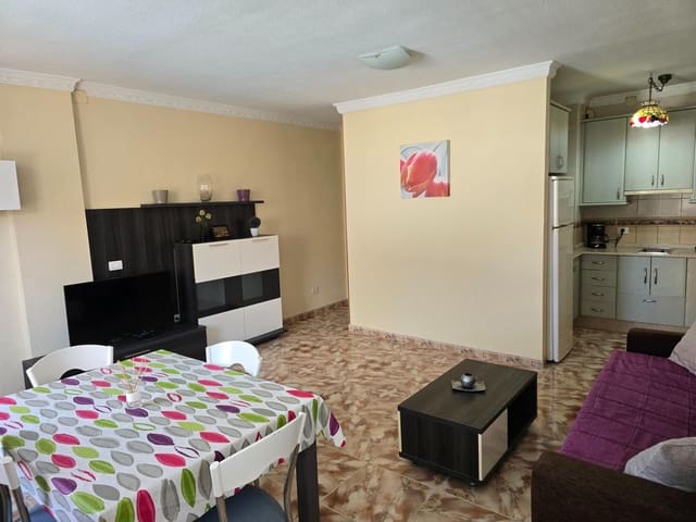 1 makuuhuone Huoneisto vuokrattavana paikassa Playa del Inglés, San Bartolomé de Tirajana mukana uima-altaan - 1 000 € (Ref: 9861855)