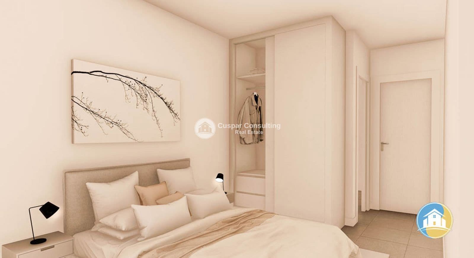 2 soveværelse Penthouse til salg i Roldan med swimmingpool garage - € 238.000 (Ref: 10004912)