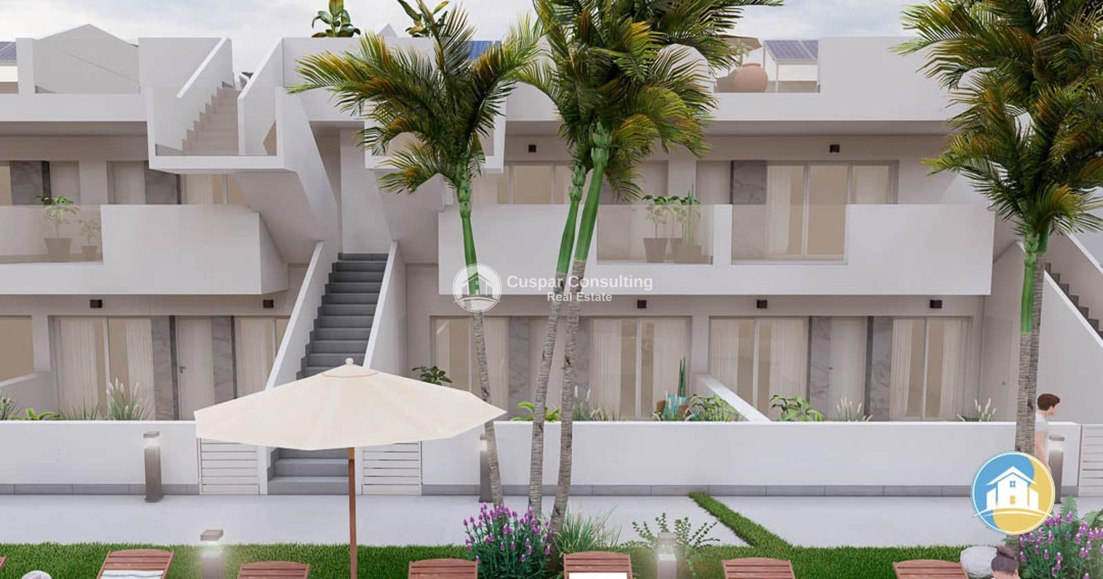 2 soveværelse Penthouse til salg i Roldan med swimmingpool garage - € 238.000 (Ref: 10004912)