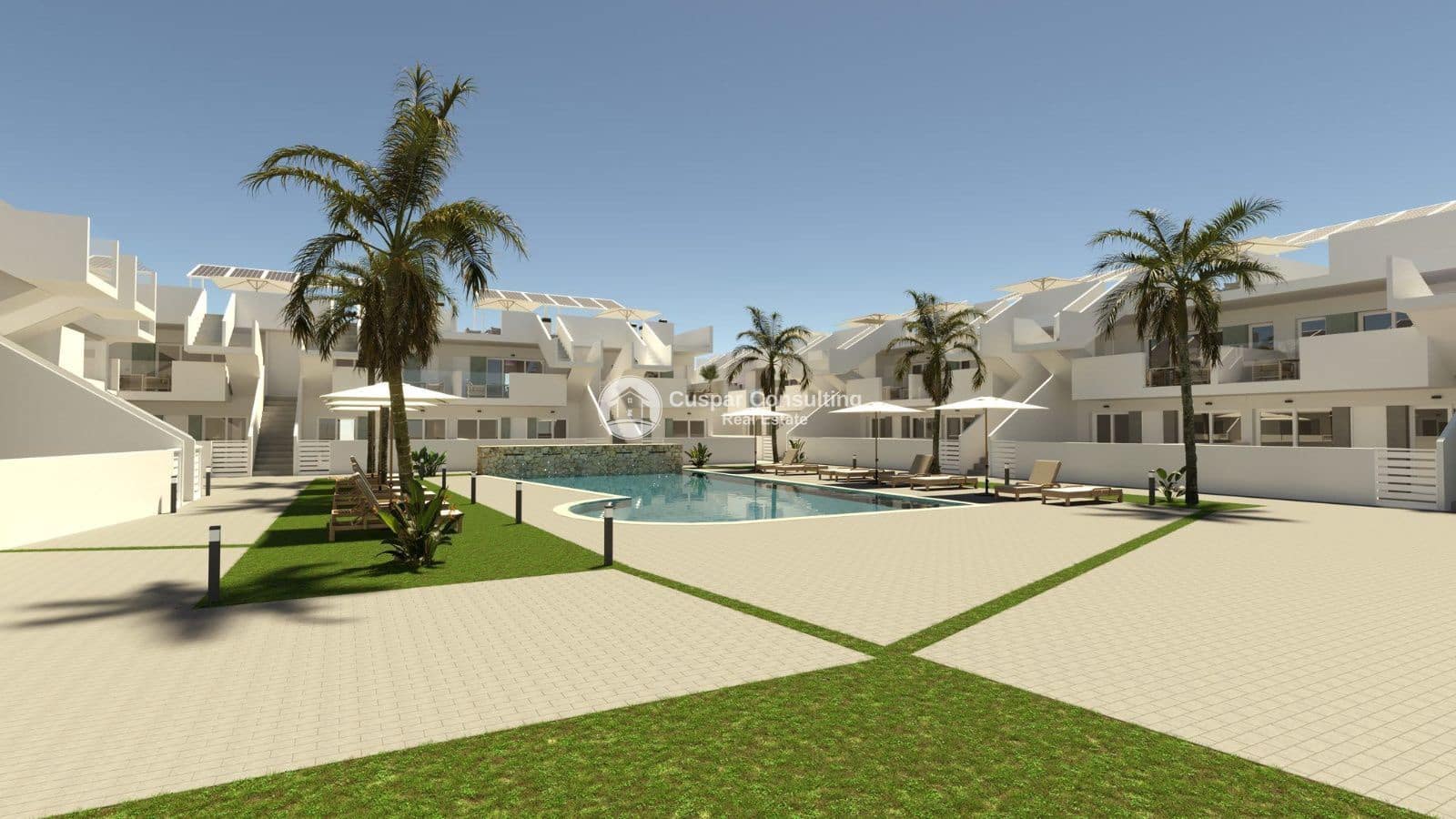 2 soveværelse Penthouse til salg i Roldan med swimmingpool garage - € 238.000 (Ref: 10004912)
