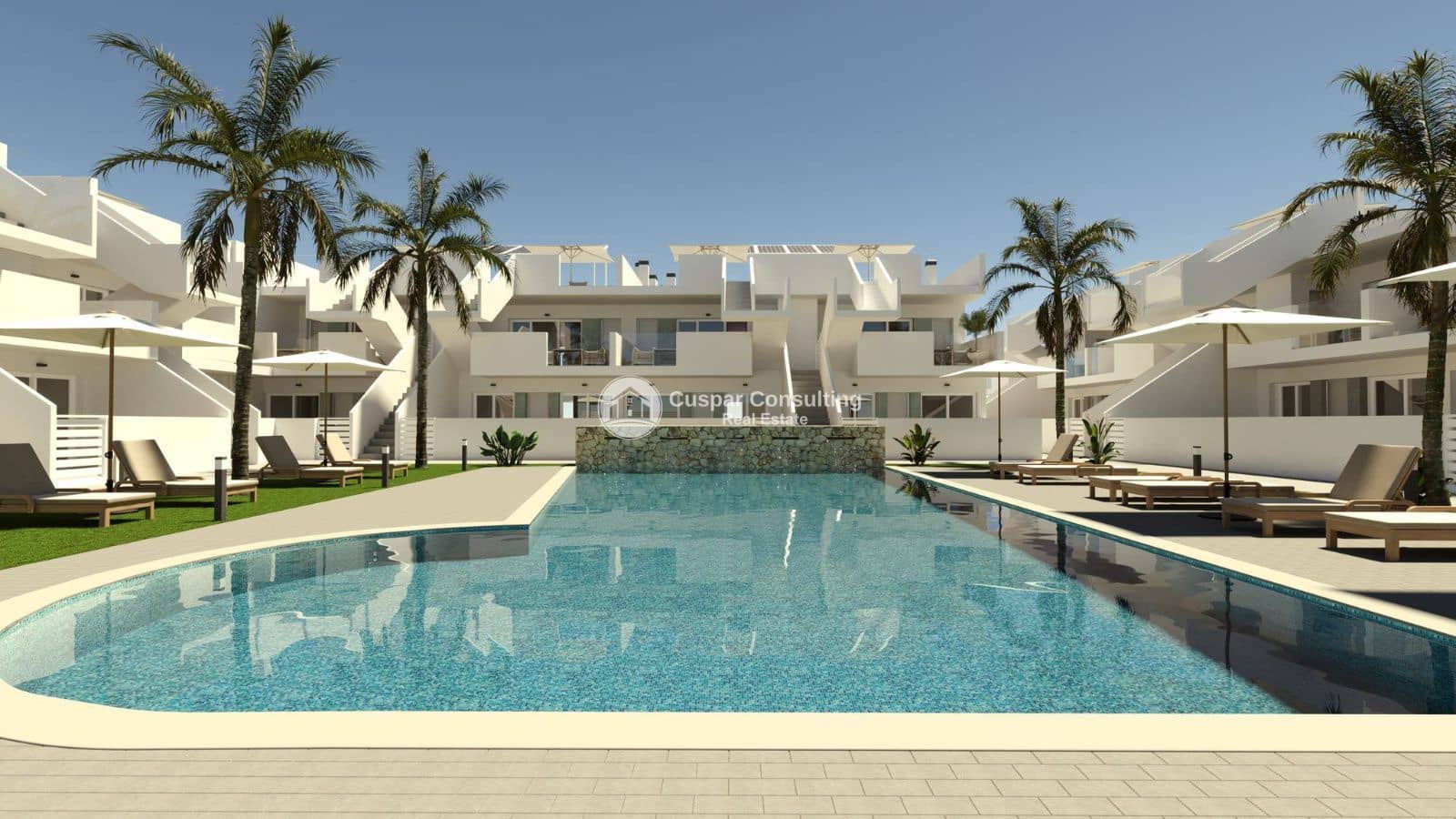 2 soveværelse Penthouse til salg i Roldan med swimmingpool garage - € 238.000 (Ref: 10004912)