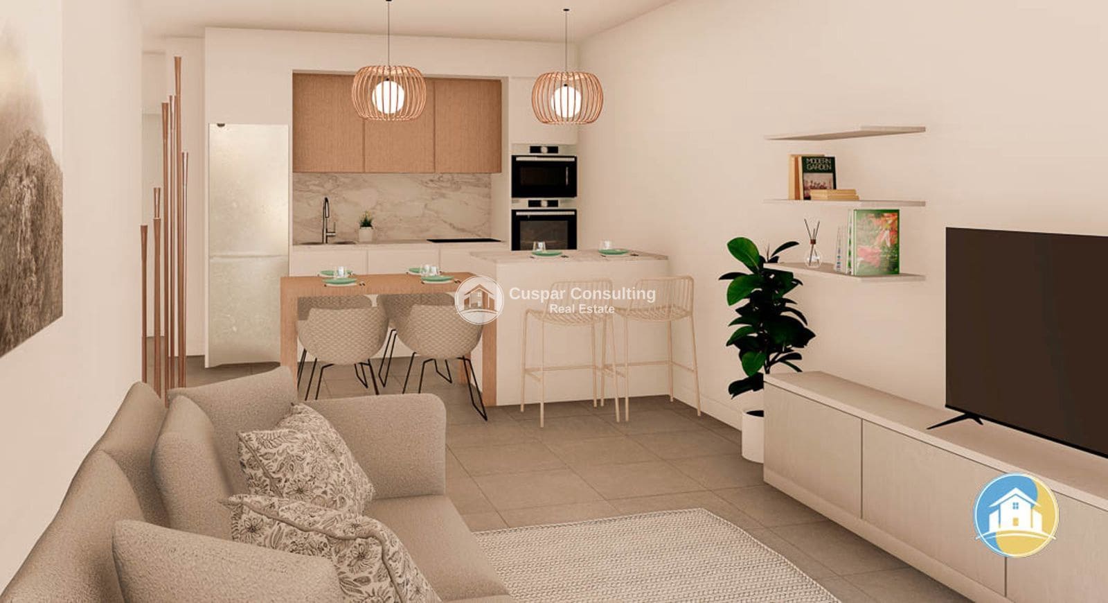 2 soveværelse Penthouse til salg i Roldan med swimmingpool garage - € 238.000 (Ref: 10004912)