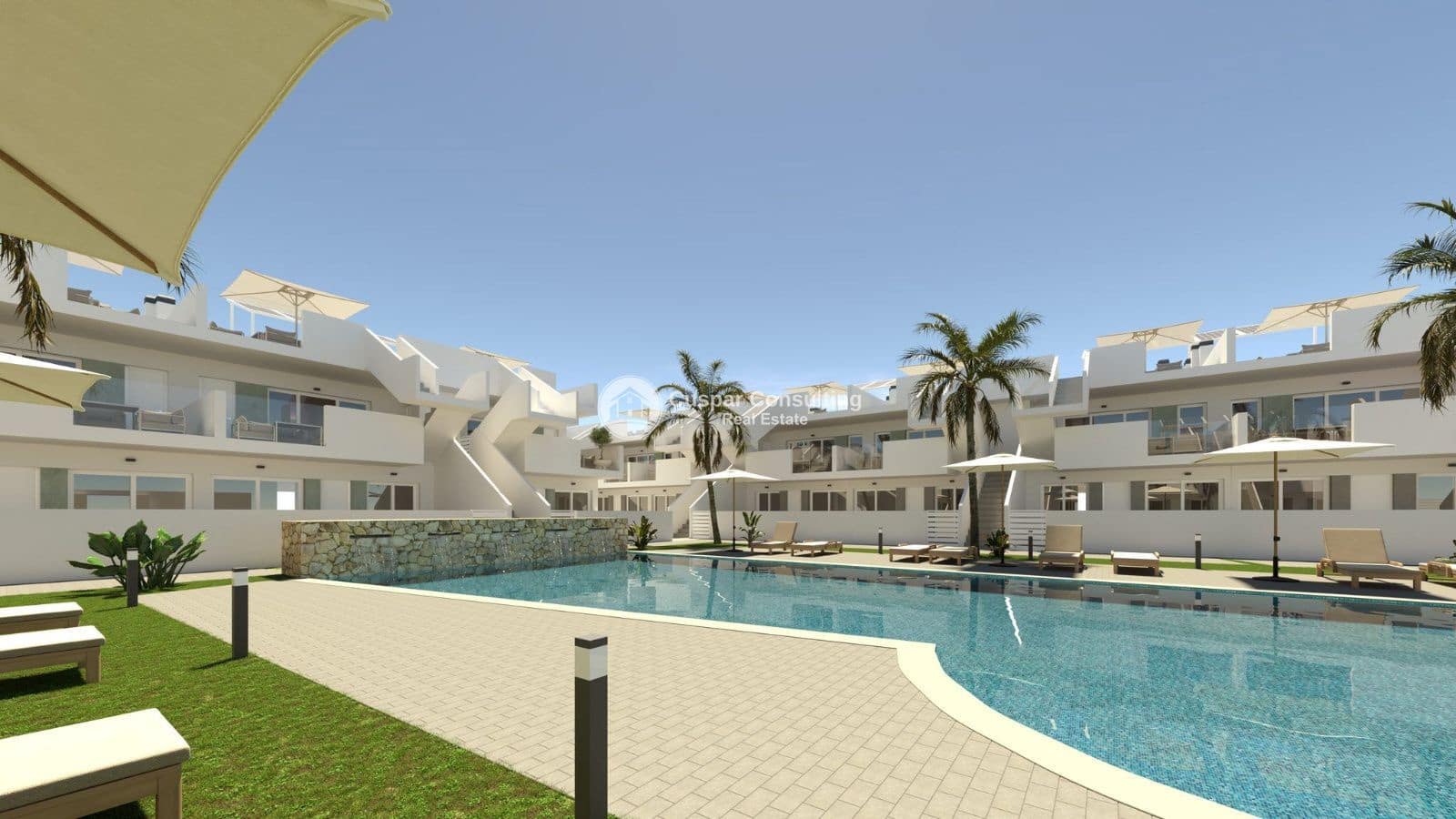 2 soveværelse Penthouse til salg i Roldan med swimmingpool garage - € 238.000 (Ref: 10004912)