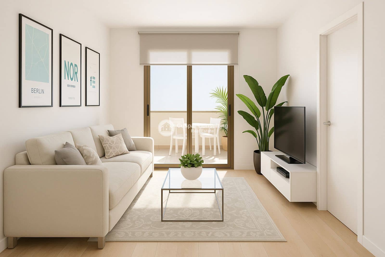 Piso de 2 habitaciones en Puerto de Mazarron en venta con garaje - 195.000 € (Ref: 10074478)