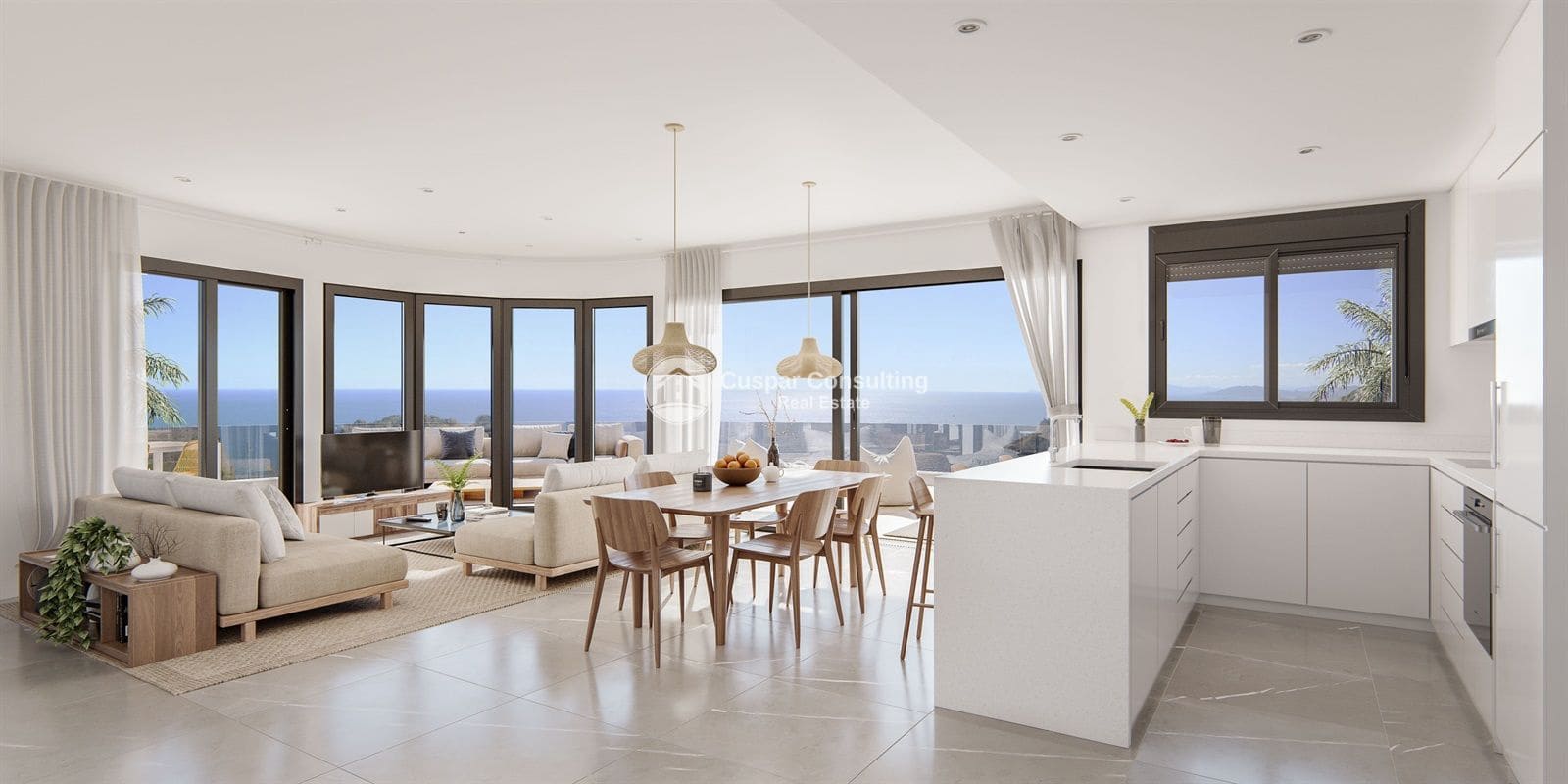 2 soveværelse Penthouse til salg i Aguilas med swimmingpool garage - € 394.000 (Ref: 10077087)