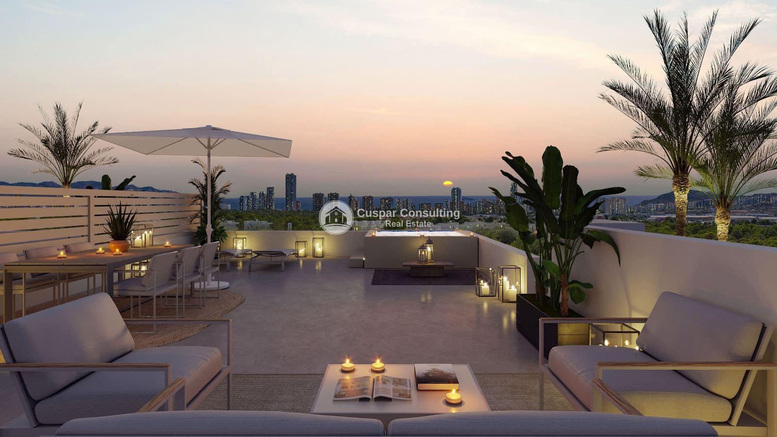 1 bedroom Flat for sale in Finestrat with pool garage - € 289,000 (Ref: 10097269)