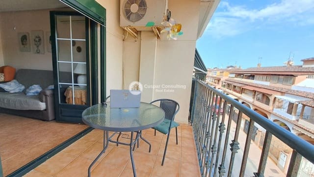 2 Zimmer Wohnung zu verkaufen in Los Narejos, Los Alcázares mit Garage - 150.000 € (Ref: 10135047)