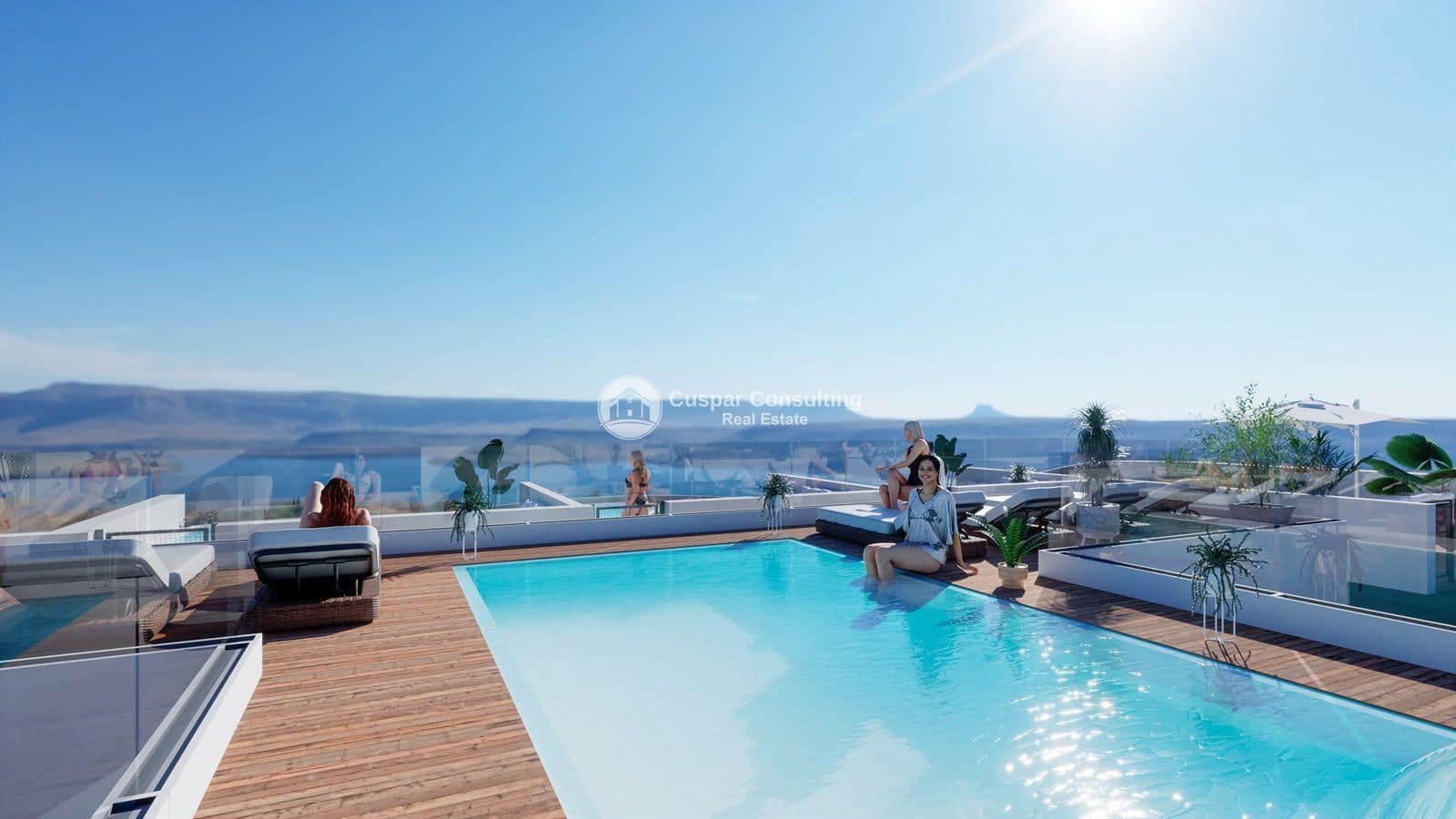 2 chambre Penthouse à vendre à Torrevieja avec piscine garage - 469 000 € (Ref: 10150122)