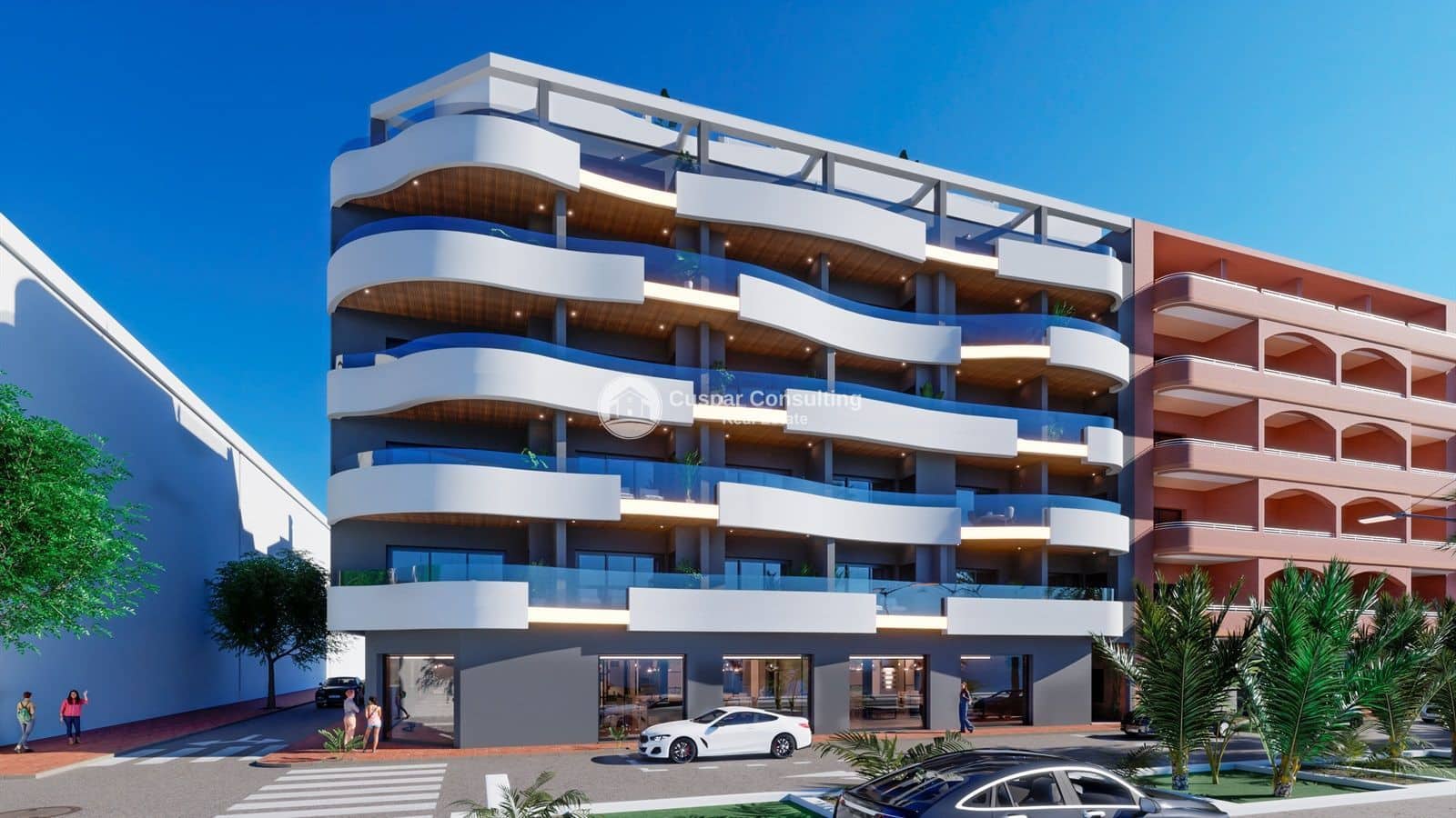 2 chambre Penthouse à vendre à Torrevieja avec piscine garage - 469 000 € (Ref: 10150122)