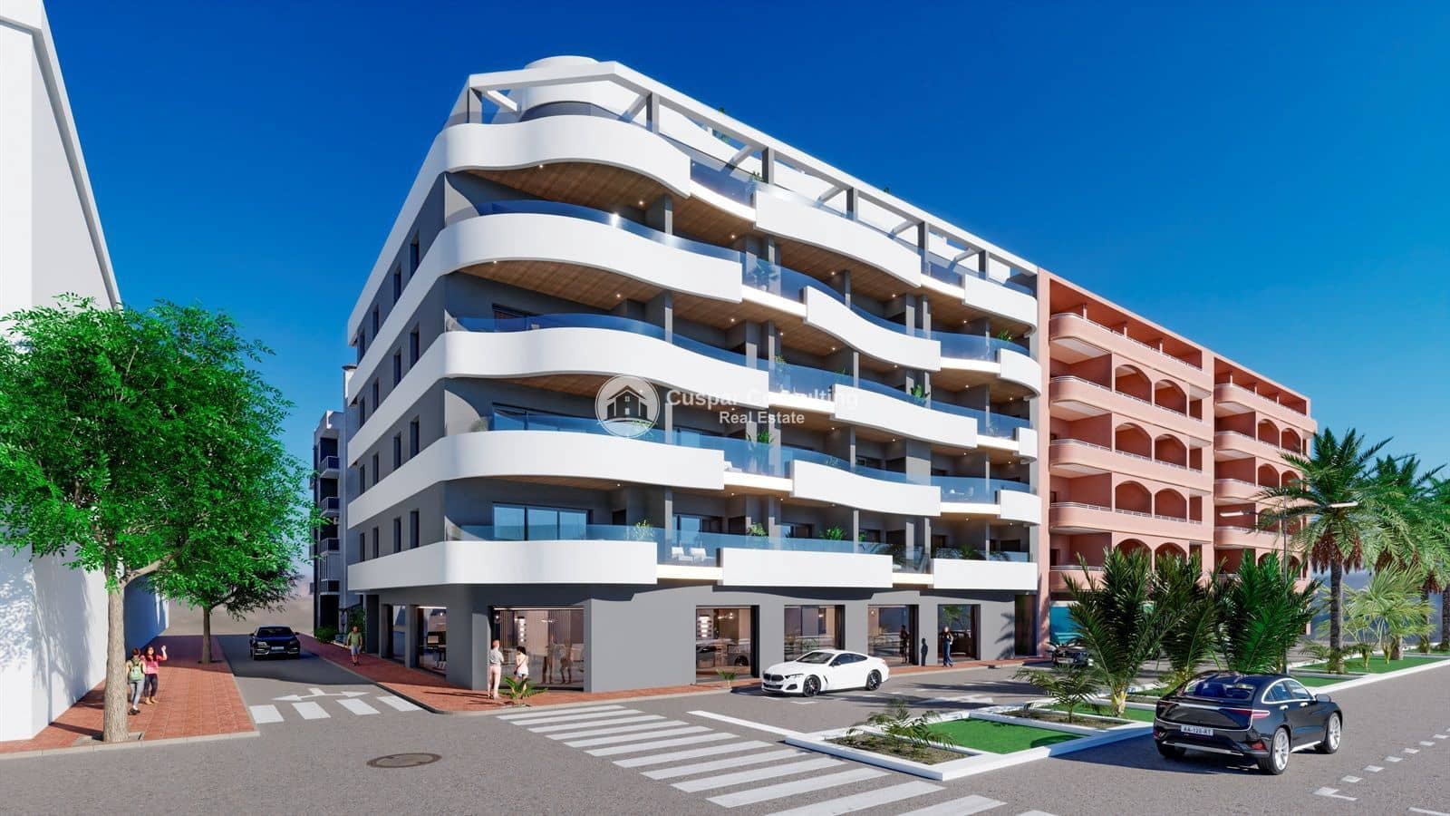 2 chambre Penthouse à vendre à Torrevieja avec piscine garage - 469 000 € (Ref: 10150122)