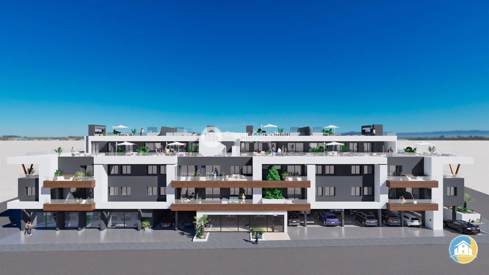 3 makuuhuone Asunto myytävänä paikassa Benijofar mukana uima-altaan 
autotalli - 263 000 € (Ref: 10150157)