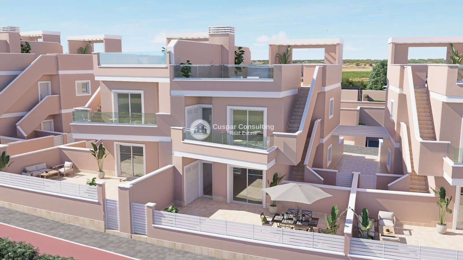 3 chambre Penthouse à vendre à Pilar de la Horadada avec piscine garage - 299 900 € (Ref: 10160542)
