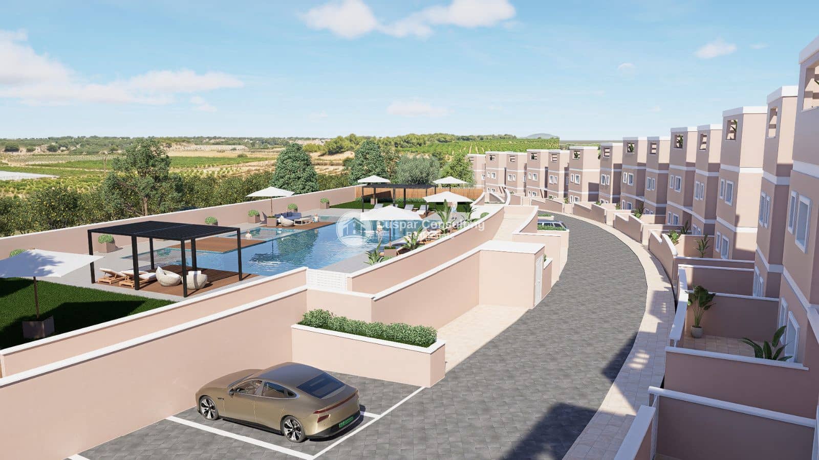 3 chambre Penthouse à vendre à Pilar de la Horadada avec piscine garage - 299 900 € (Ref: 10160542)