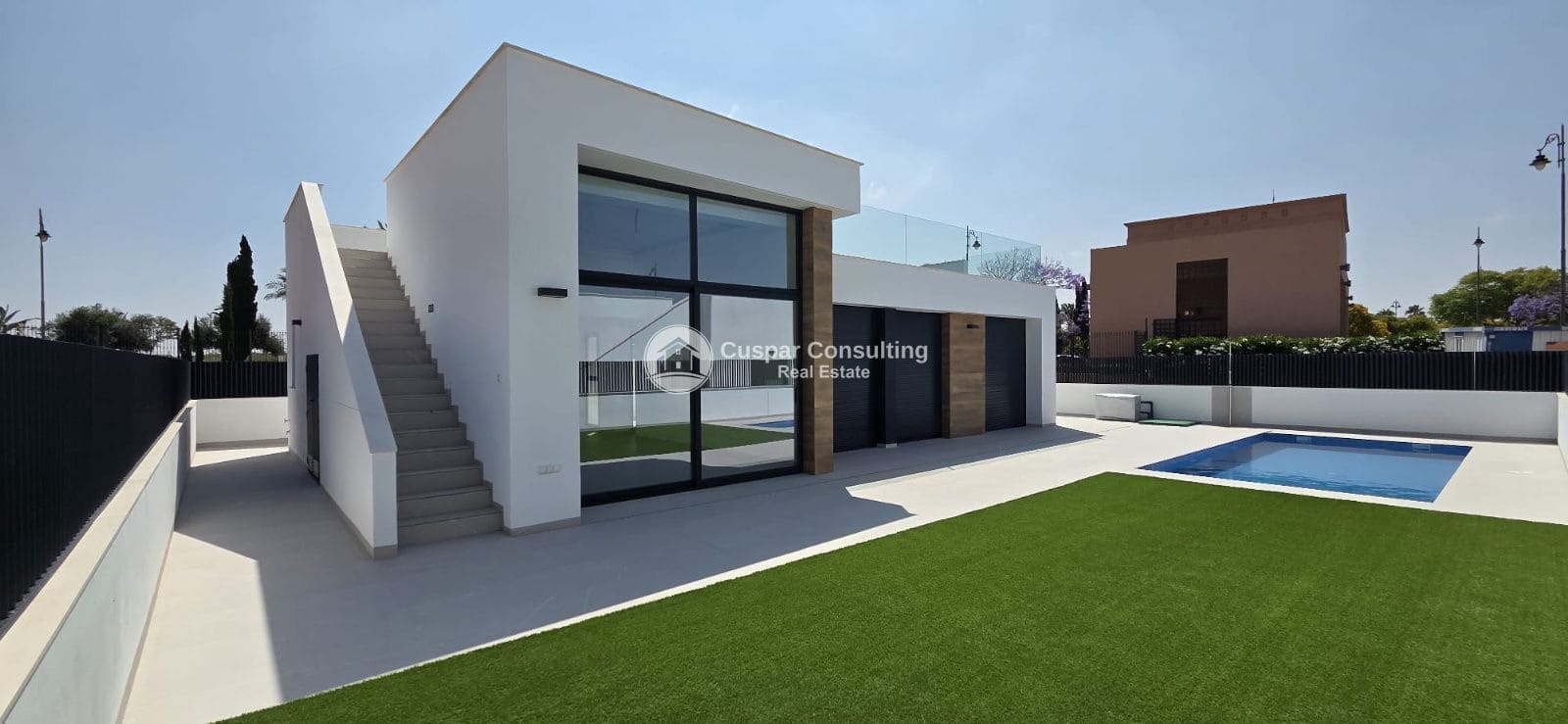 2 soveværelse Villa til salg i Alhama de Murcia med swimmingpool garage - € 294.000 (Ref: 10177259)