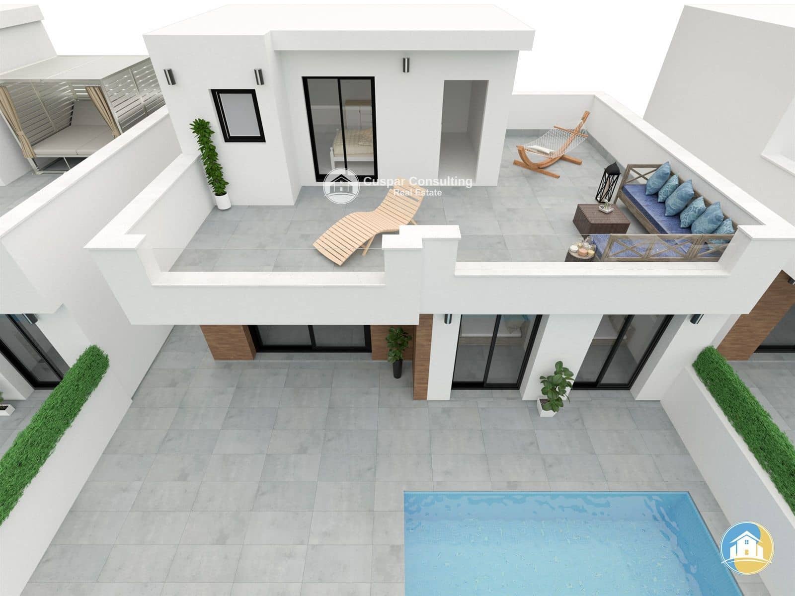 3 camera da letto Villa in vendita in San Pedro del Pinatar con piscina garage - 349.900 € (Rif: 8555809)