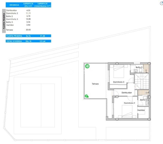 3 bedroom Villa for sale in San Pedro del Pinatar ciudad, San Pedro del Pinatar with pool garage - € 569,950 (Ref: 8555810)