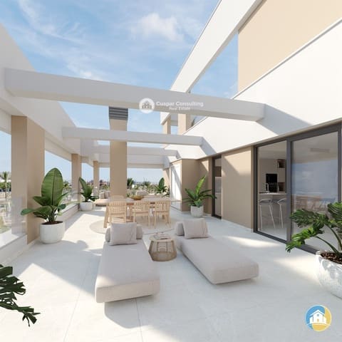 3 soveværelse Penthouse til salg i Centro, Los Alcázares med swimmingpool garage - € 525.000 (Ref: 8555817)