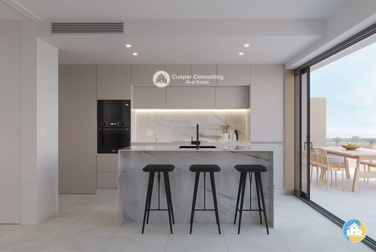 3 soveværelse Penthouse til salg i Los Alcazares med swimmingpool garage - € 525.000 (Ref: 8555817)