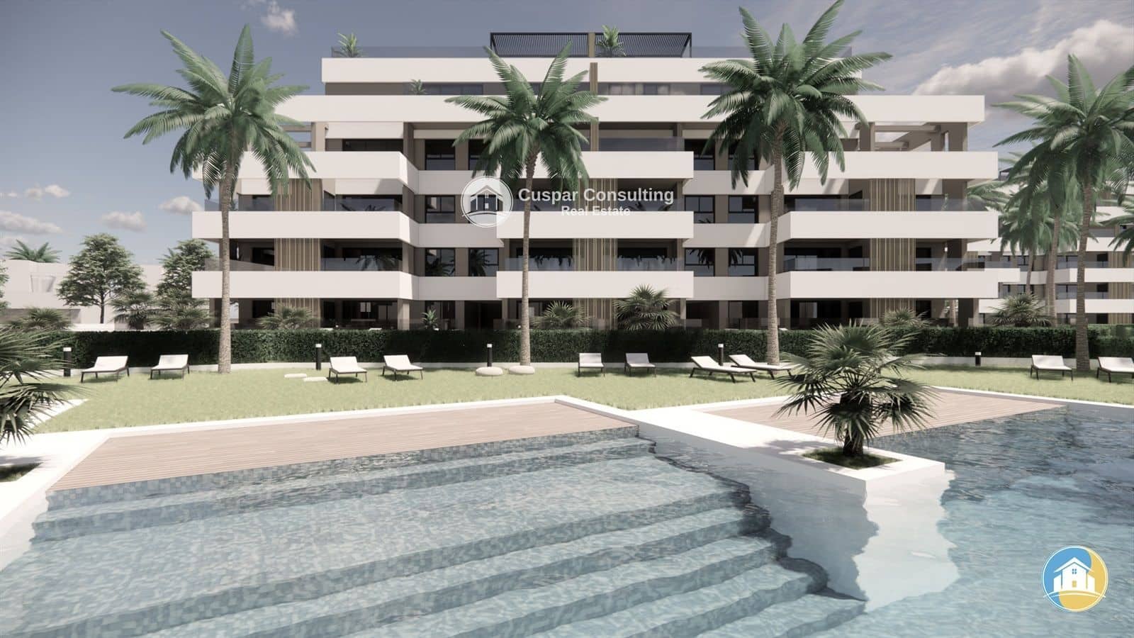 3 soveværelse Penthouse til salg i Los Alcazares med swimmingpool garage - € 525.000 (Ref: 8555817)