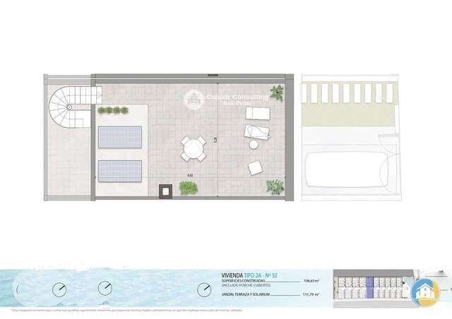 3 camera da letto Appartamento in vendita in Pilar de la Horadada ciudad, Pilar de la Horadada con piscina garage - 298.000 € (Rif: 8555818)