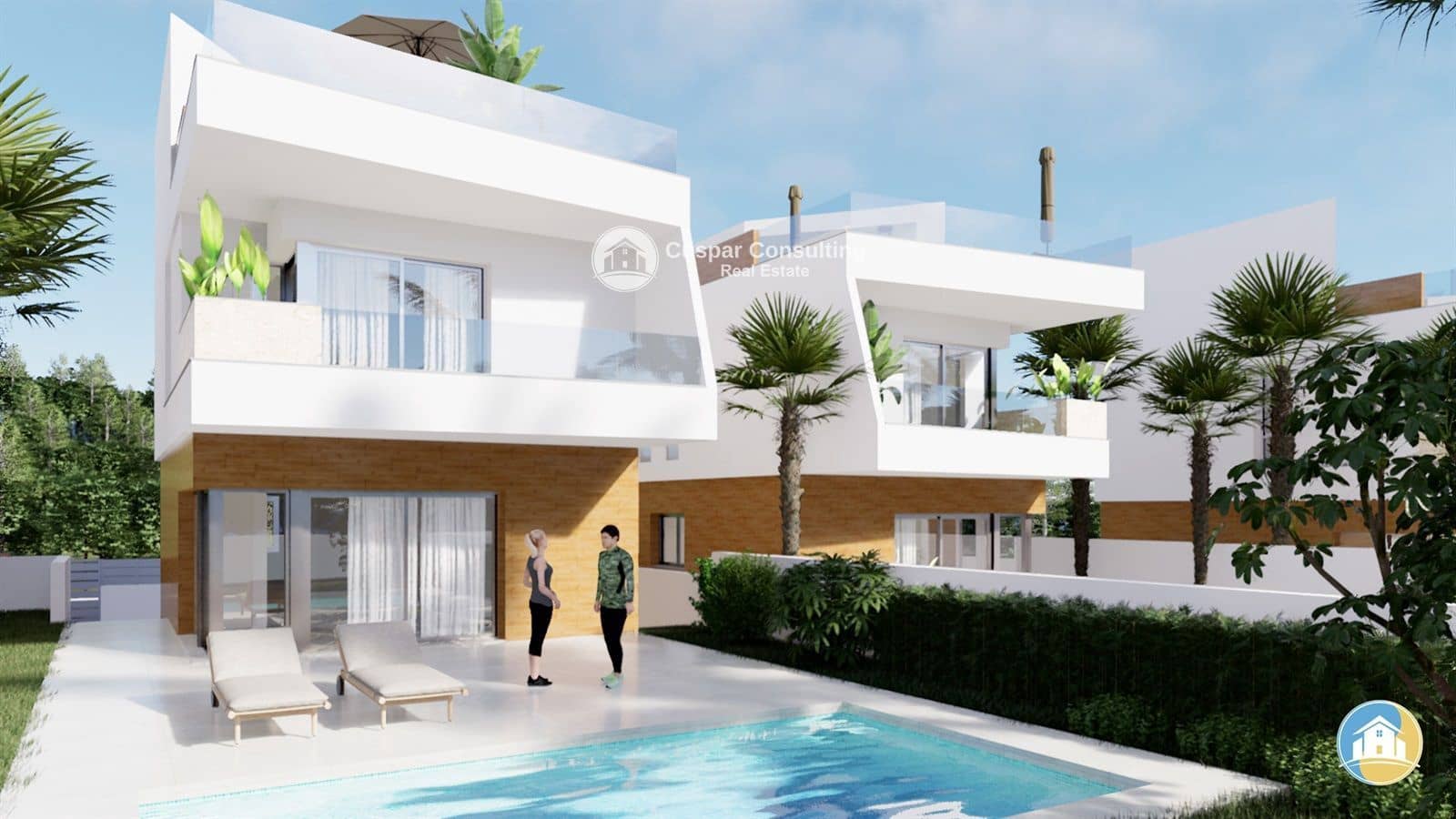 3 bedroom Villa for sale in Pilar de la Horadada with pool garage - € 474,900 (Ref: 8555825)